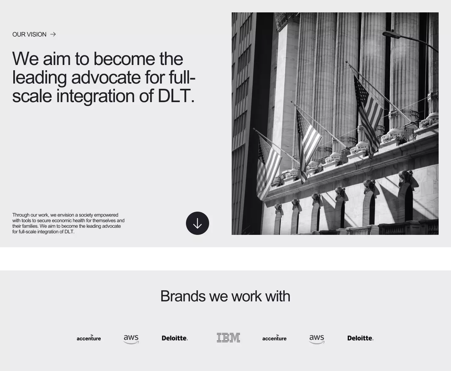 Value Tech Foundation Web Design example